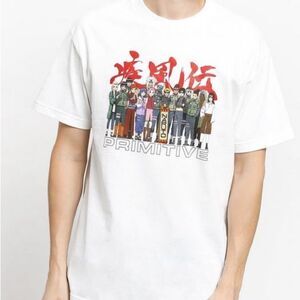 Primitive Skateboarding Apparel Men's x Naruto Shippuden Leaf Village T-Shirt